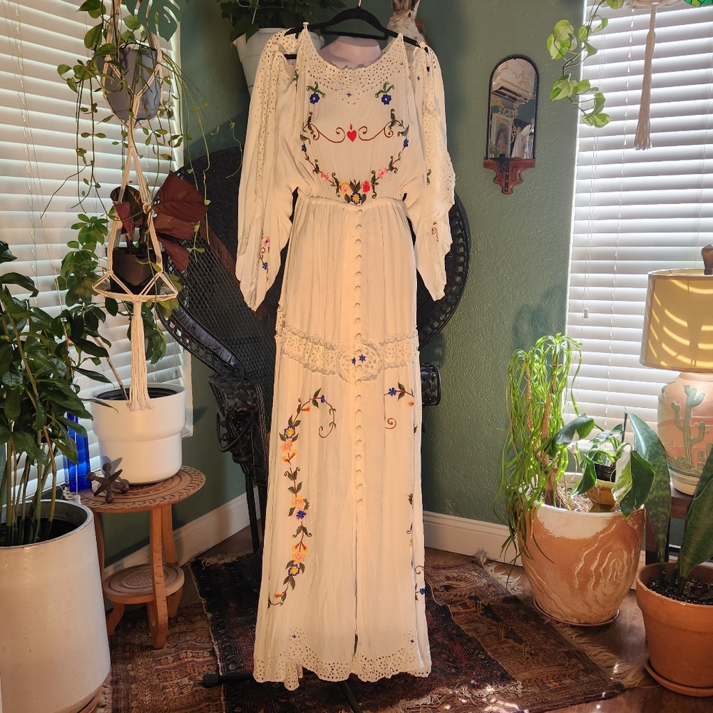 Fillyboo Dress Hand Embroidered